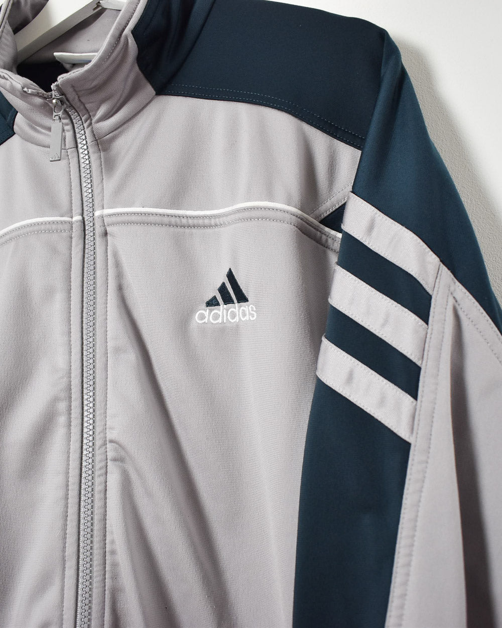 Stone Adidas Tracksuit Top - Large