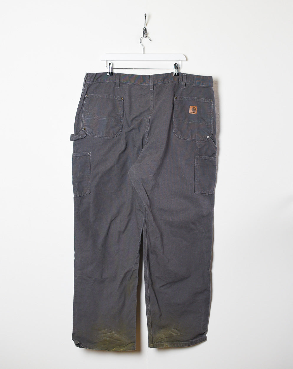 Grey Carhartt Double Knee Carpenter Jeans - W44 L32