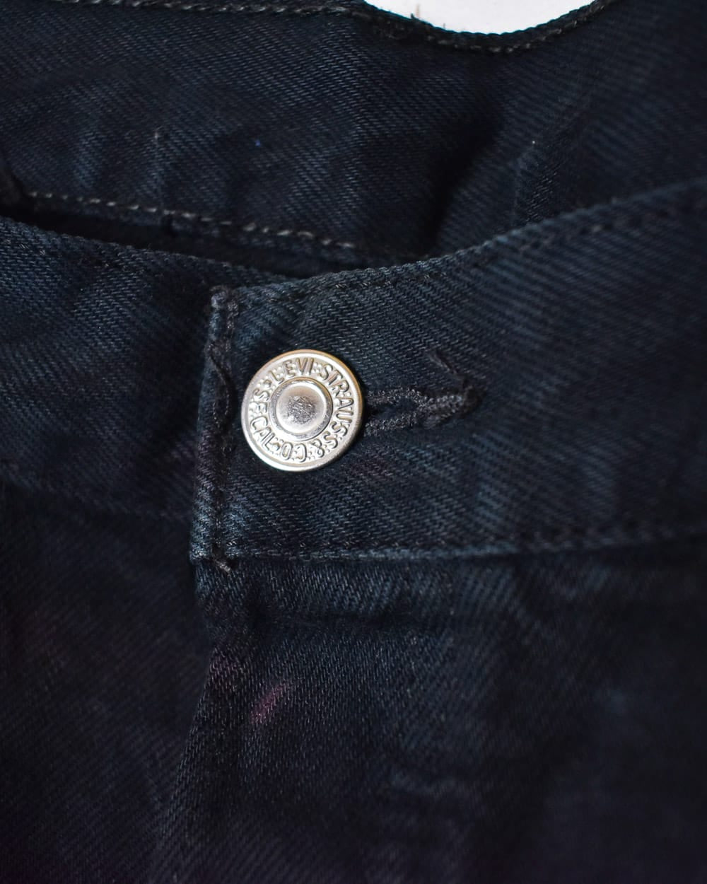 Black Levi's 501 Jeans - W36 L30