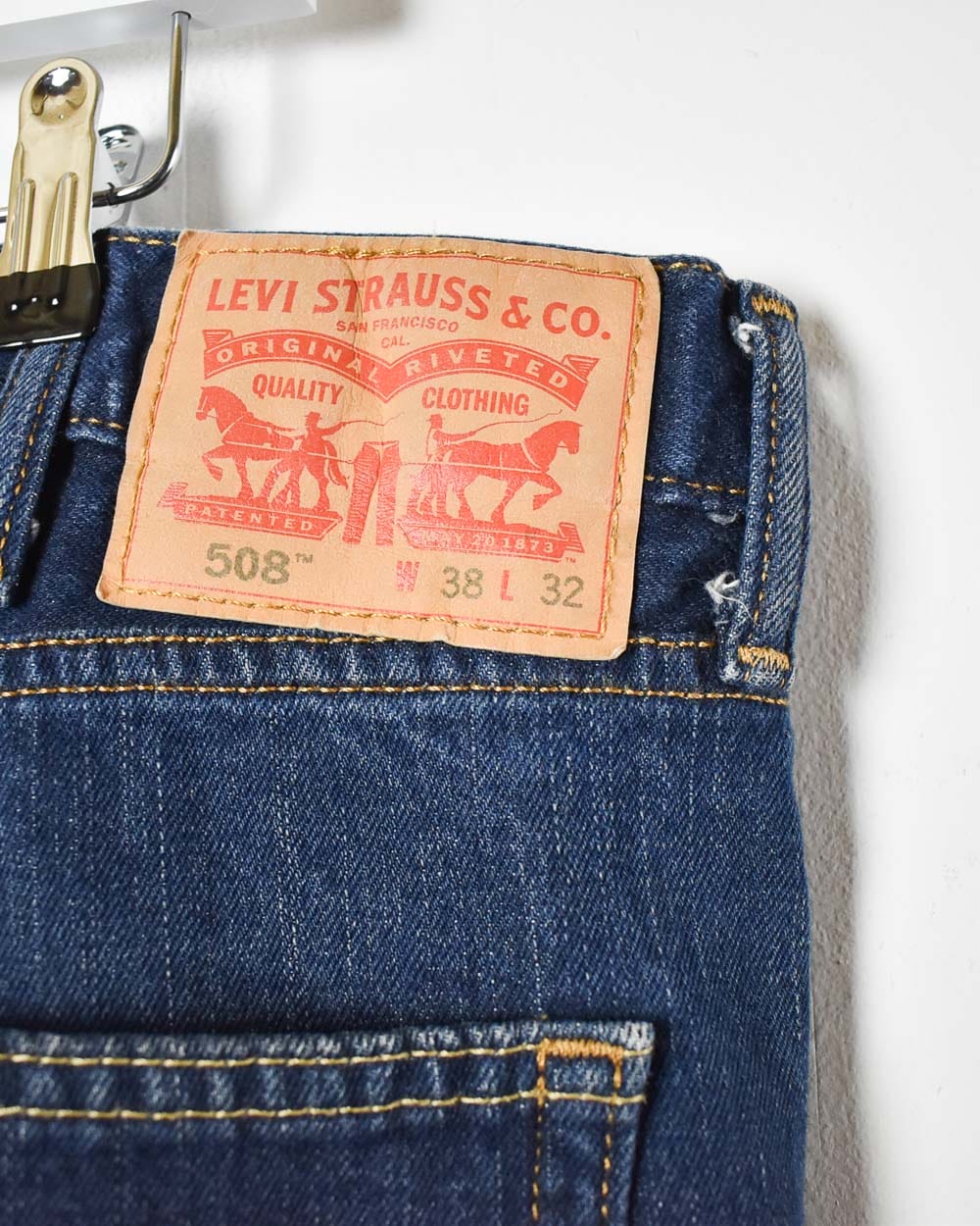 Navy Levi's 508 Jeans - W40 L31