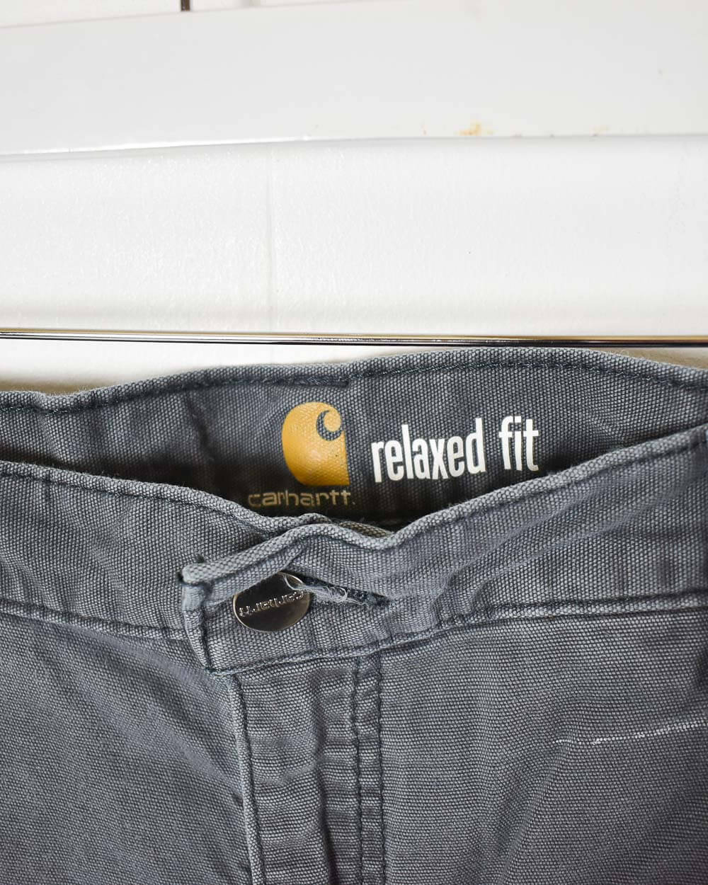 Grey Carhartt Double Knee Jeans - W33 L30