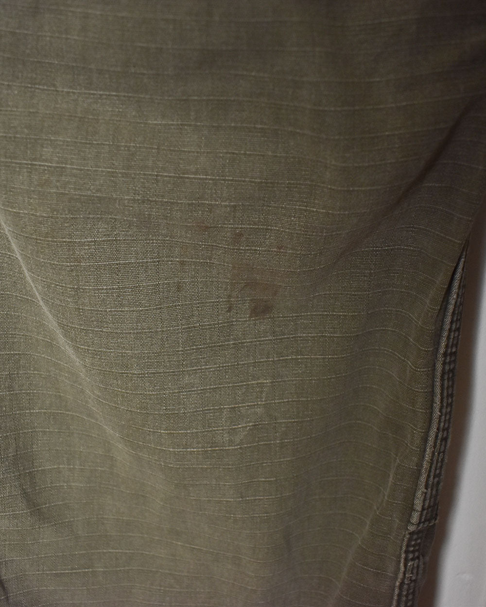 Khaki Carhartt Distressed Double Knee Carpenter Cargo Jeans - W32 L30