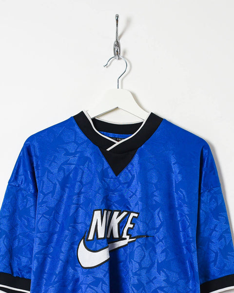 Vintage 00s Blue Nike 1860 Munich 2001/02 Home Football Shirt - X-Large  Polyester– Domno Vintage