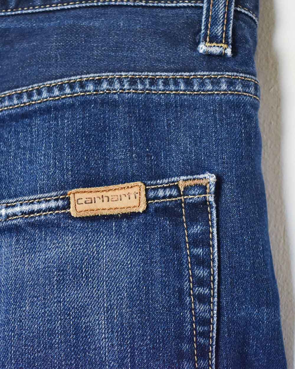 Navy Carhartt Jeans - W34 L31