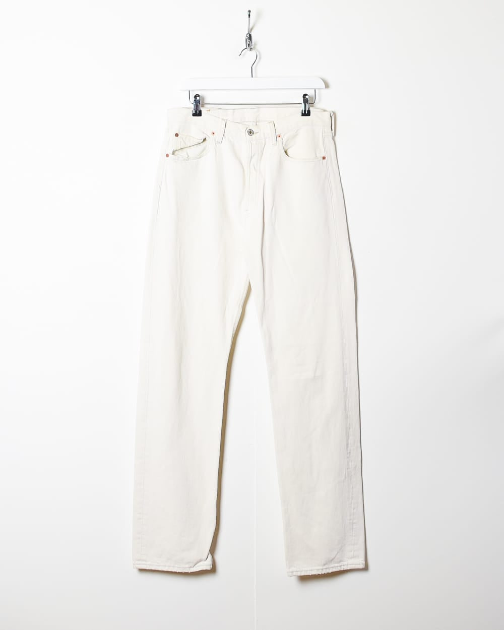 White Levi's 501 Jeans - W32 L34