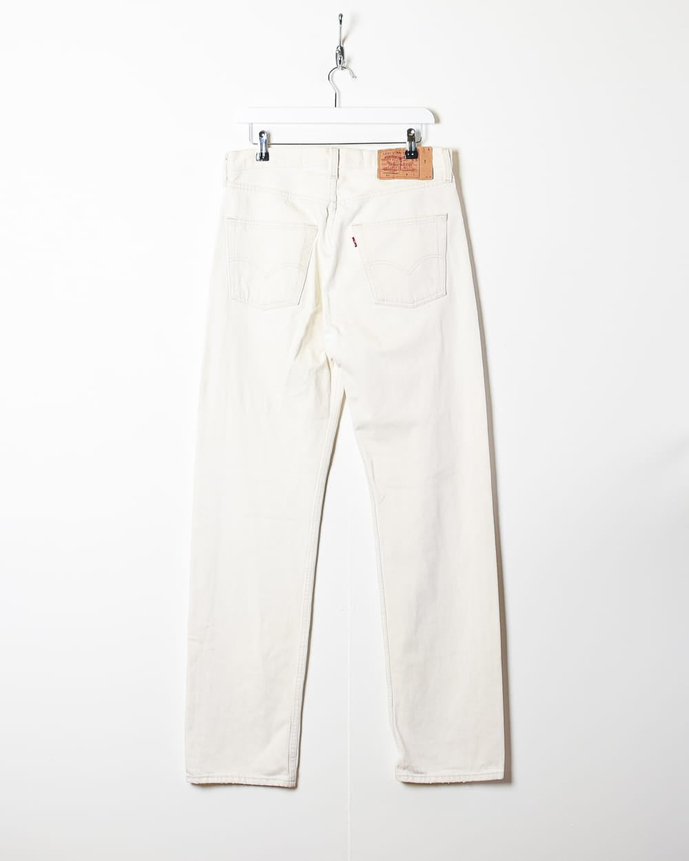 White Levi's 501 Jeans - W32 L34