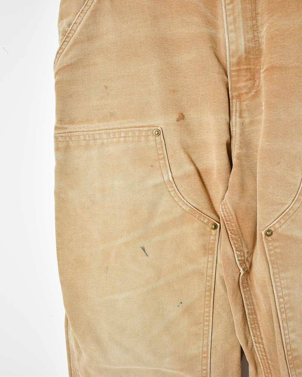 Neutral Carhartt Heavyweight Double Knee Jeans - W34 L32