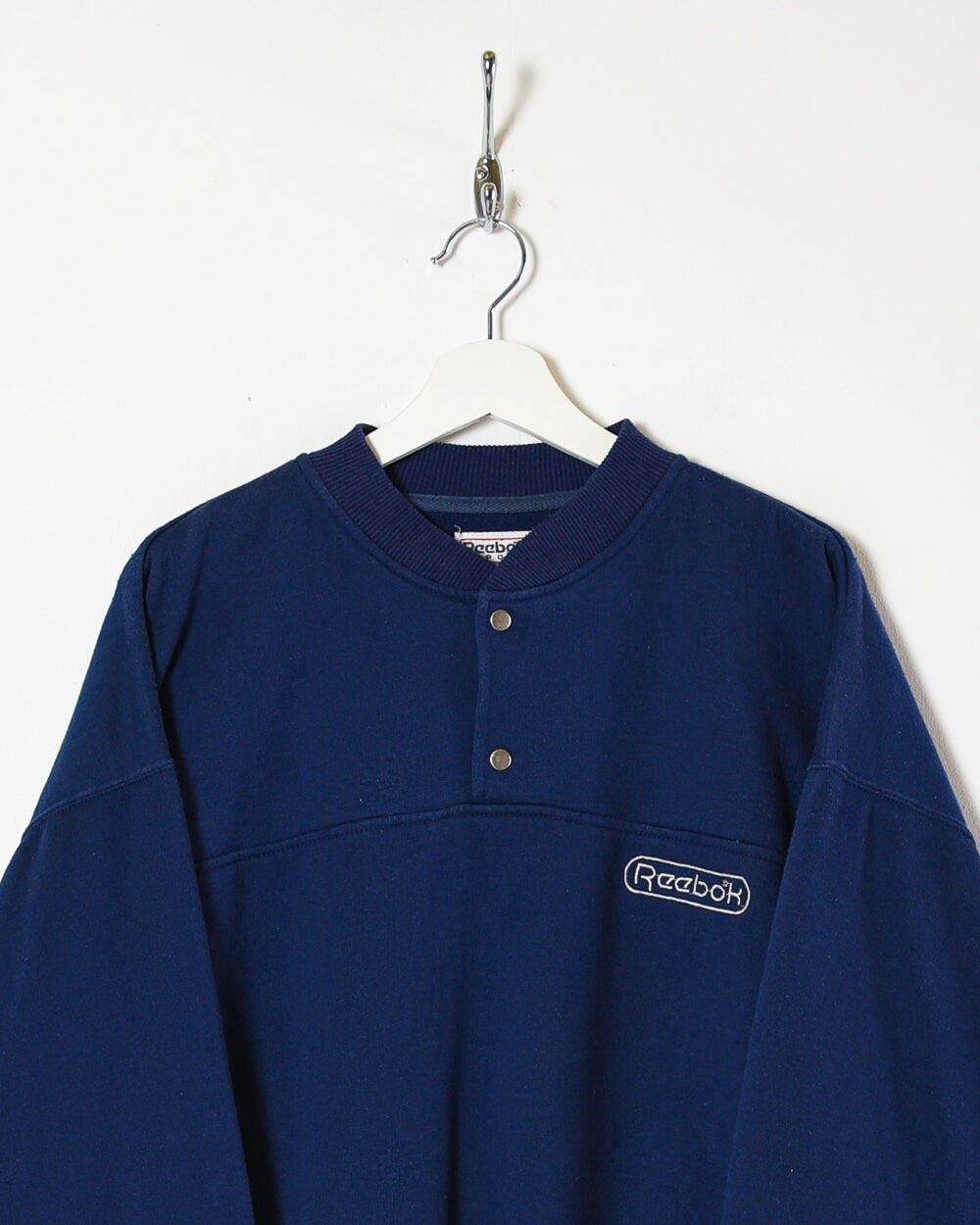 Navy Reebok Sweatshirt - Small