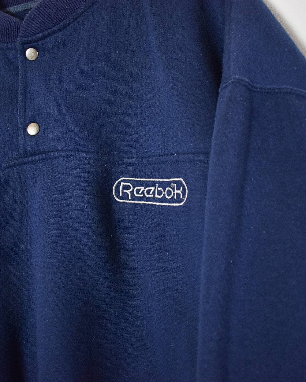 Navy Reebok Sweatshirt - Small