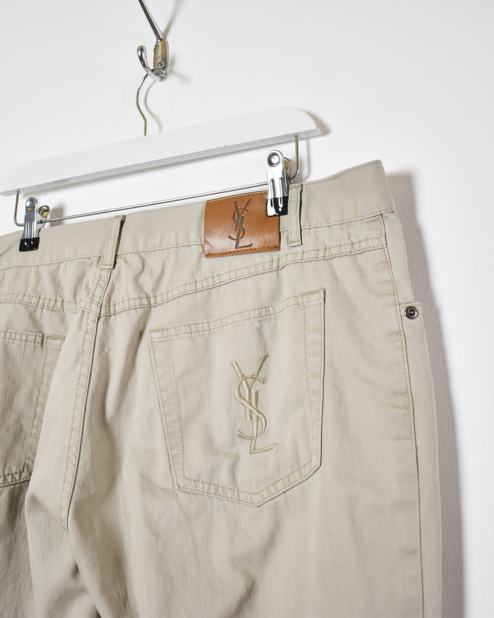 Neutral Yves Saint Laurent Jeans - W40 L31