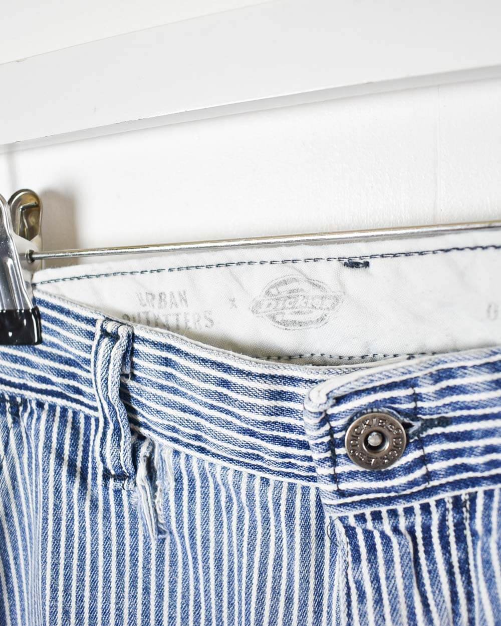 Blue Dickies Striped Carpenter Jeans - W29 L32