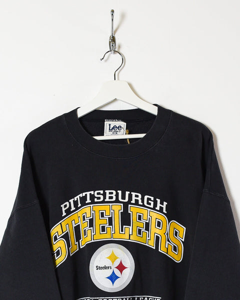 Vintage 00s Cotton Stone Lee NFL Pittsburgh Steelers Sweatshirt