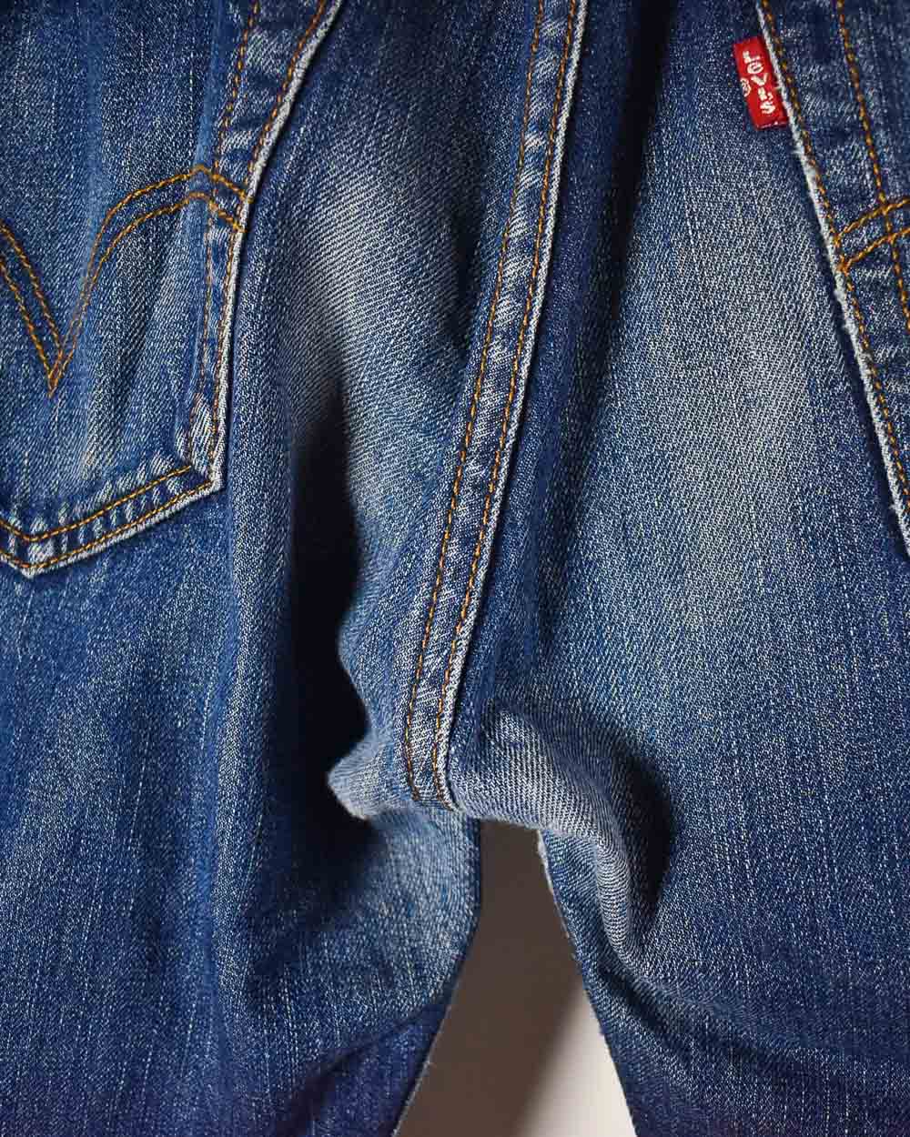 Navy Levi's 501 Jeans - W32 L34