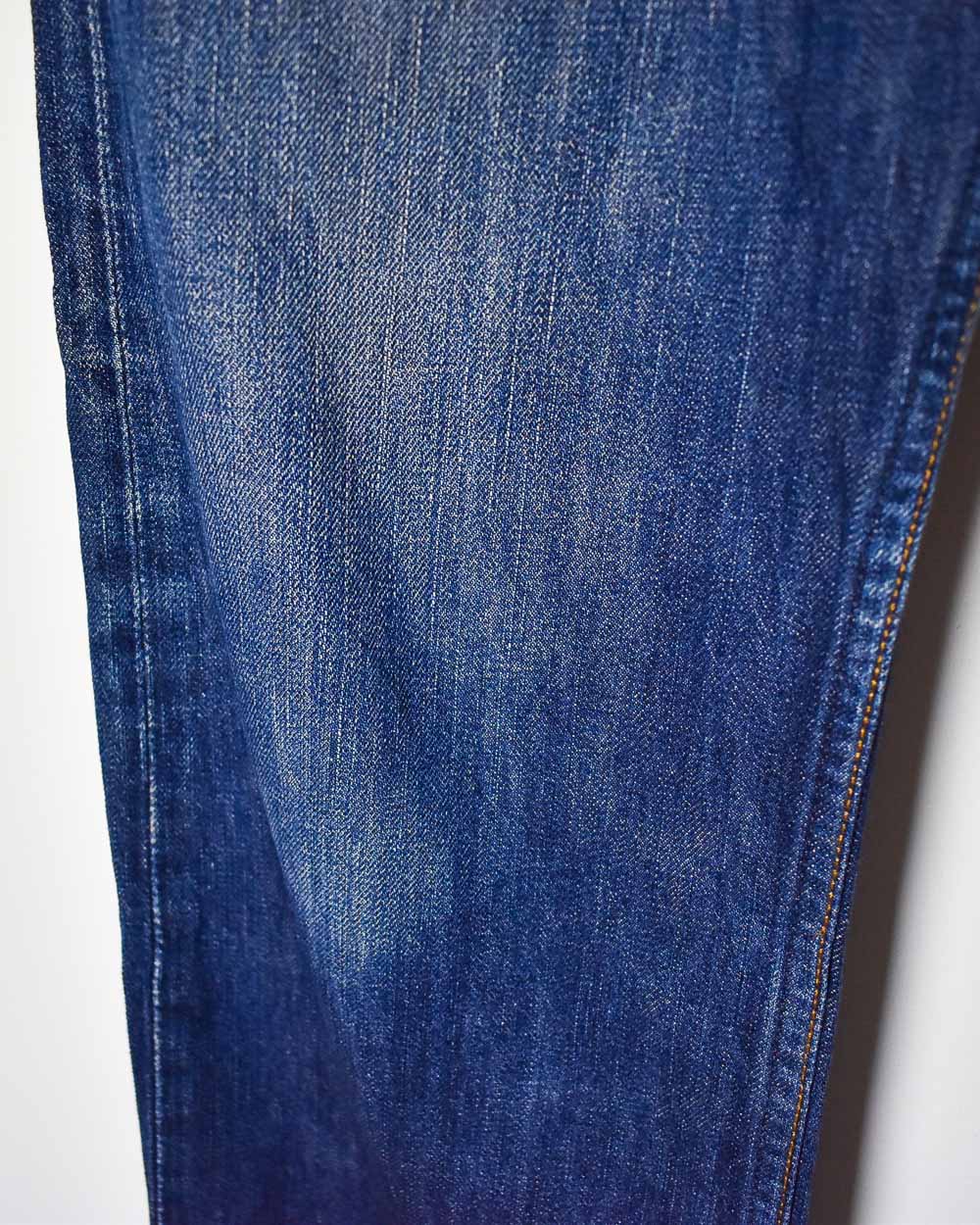 Navy Levi's 501 Jeans - W32 L34