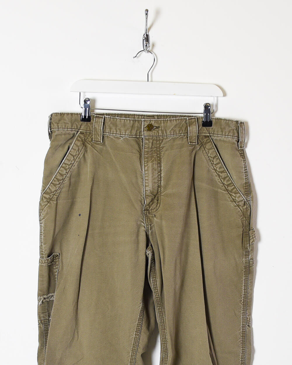 Khaki Carhartt Carpenter Jeans - W36 L30