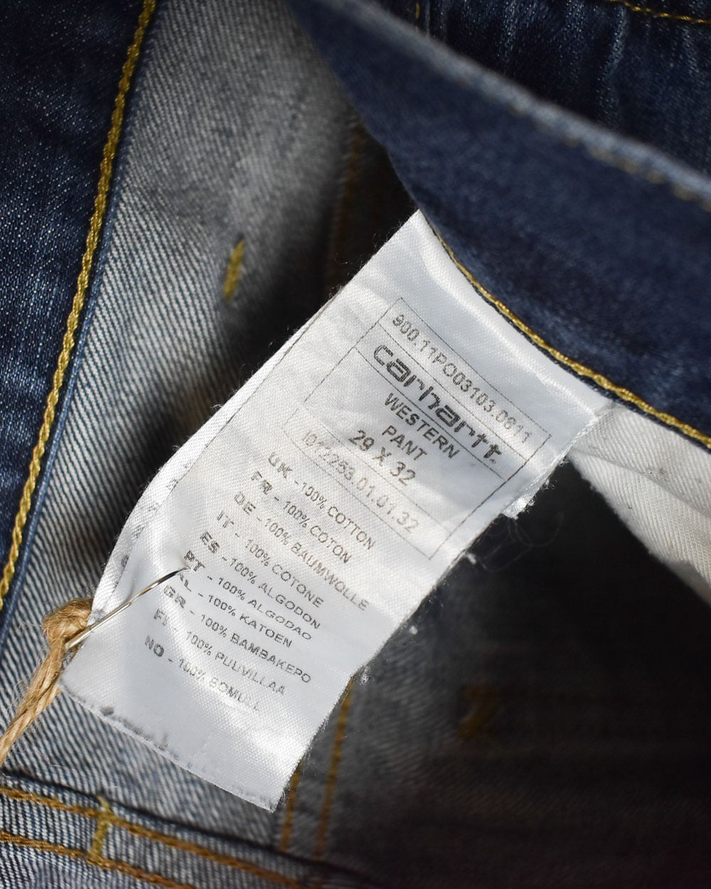 Blue Carhartt Western Jeans - W30 L32