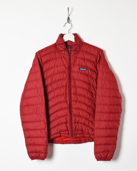 Vintage 00s Red Patagonia Down Puffer Jacket - Medium women's