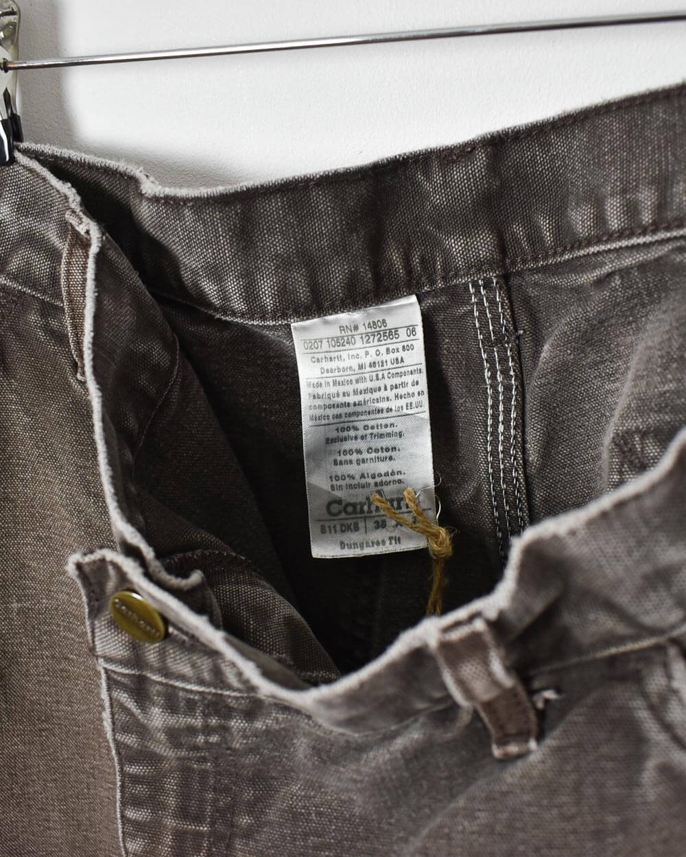 Brown Carhartt Jeans - W35 L32