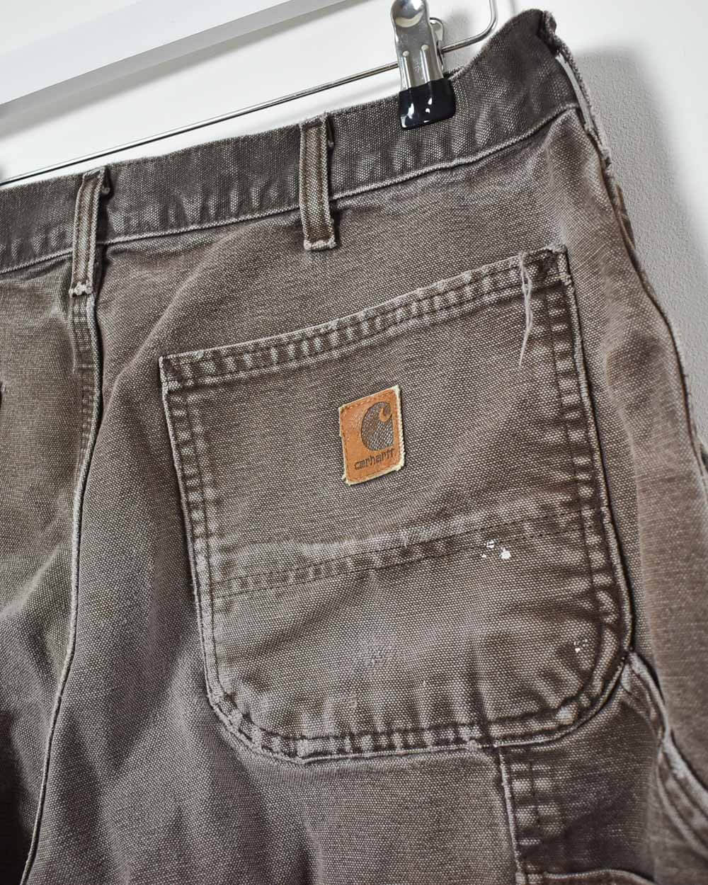 Brown Carhartt Jeans - W35 L32