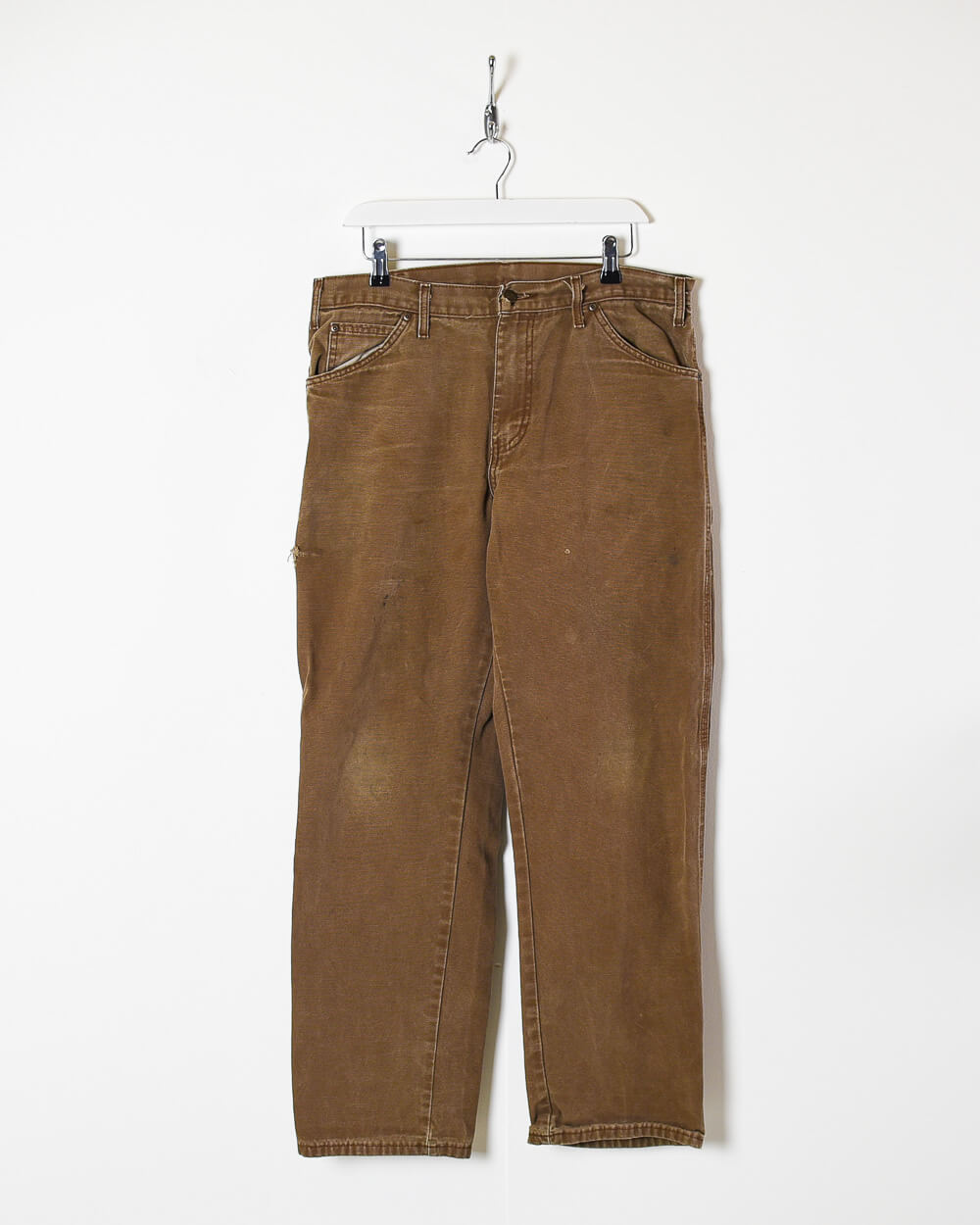 Brown Dickies Heavyweight Carpenter Jeans - W34 L32