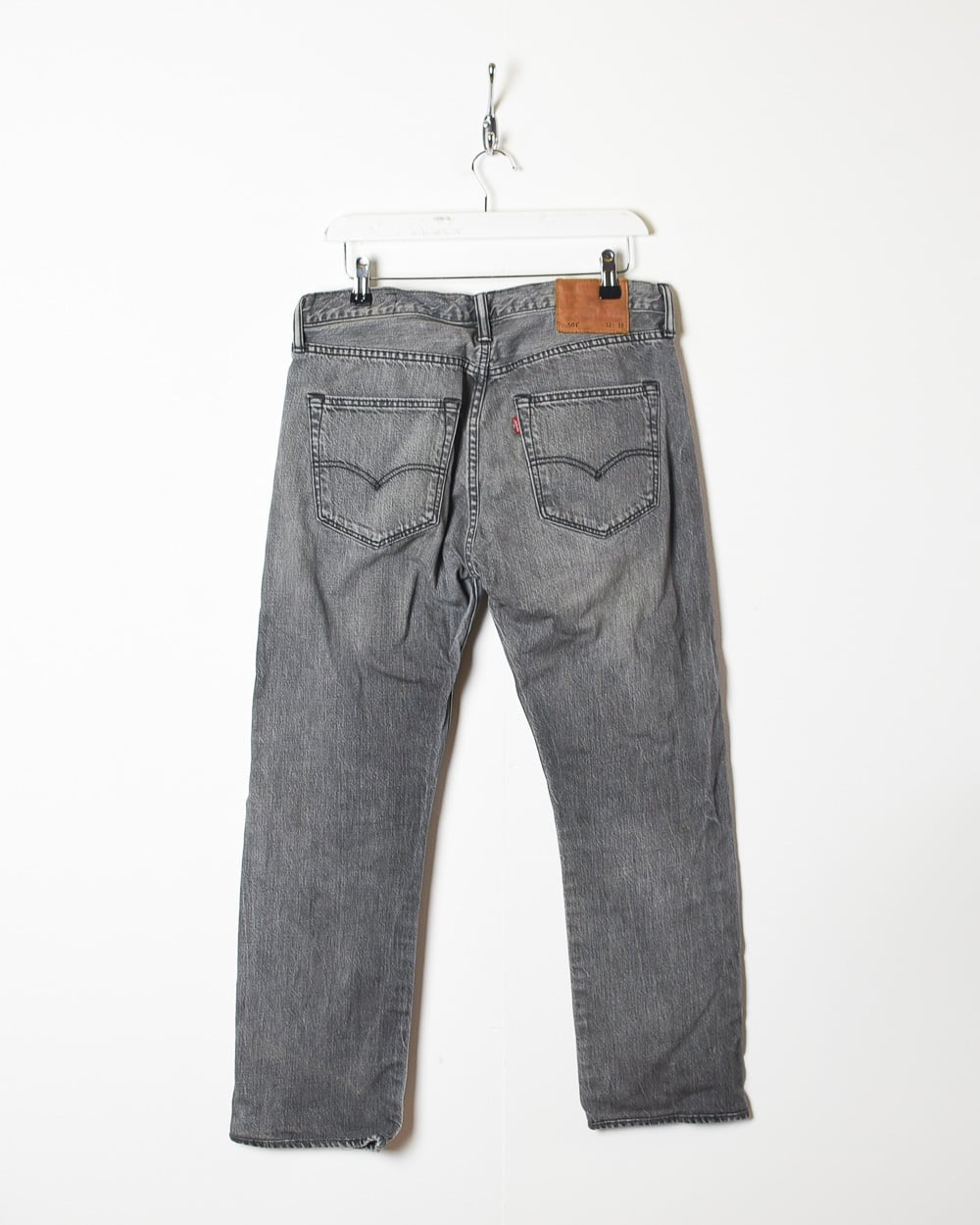 Grey Levi's 501 Jeans - W32 L30