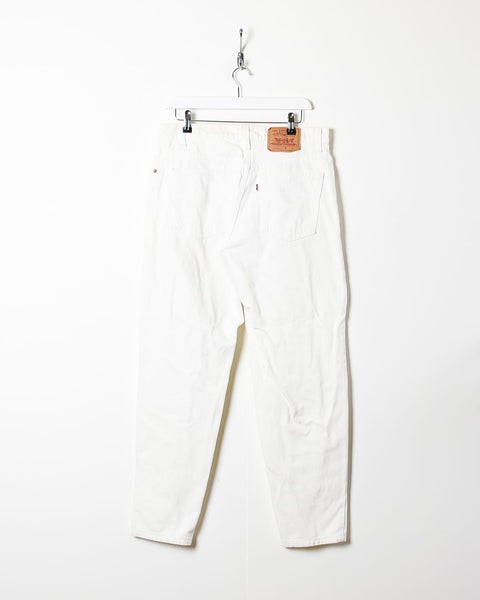 Meget kompas Det Vintage 00s White Levi's Jeans - W34 L32 Cotton– Domno Vintage