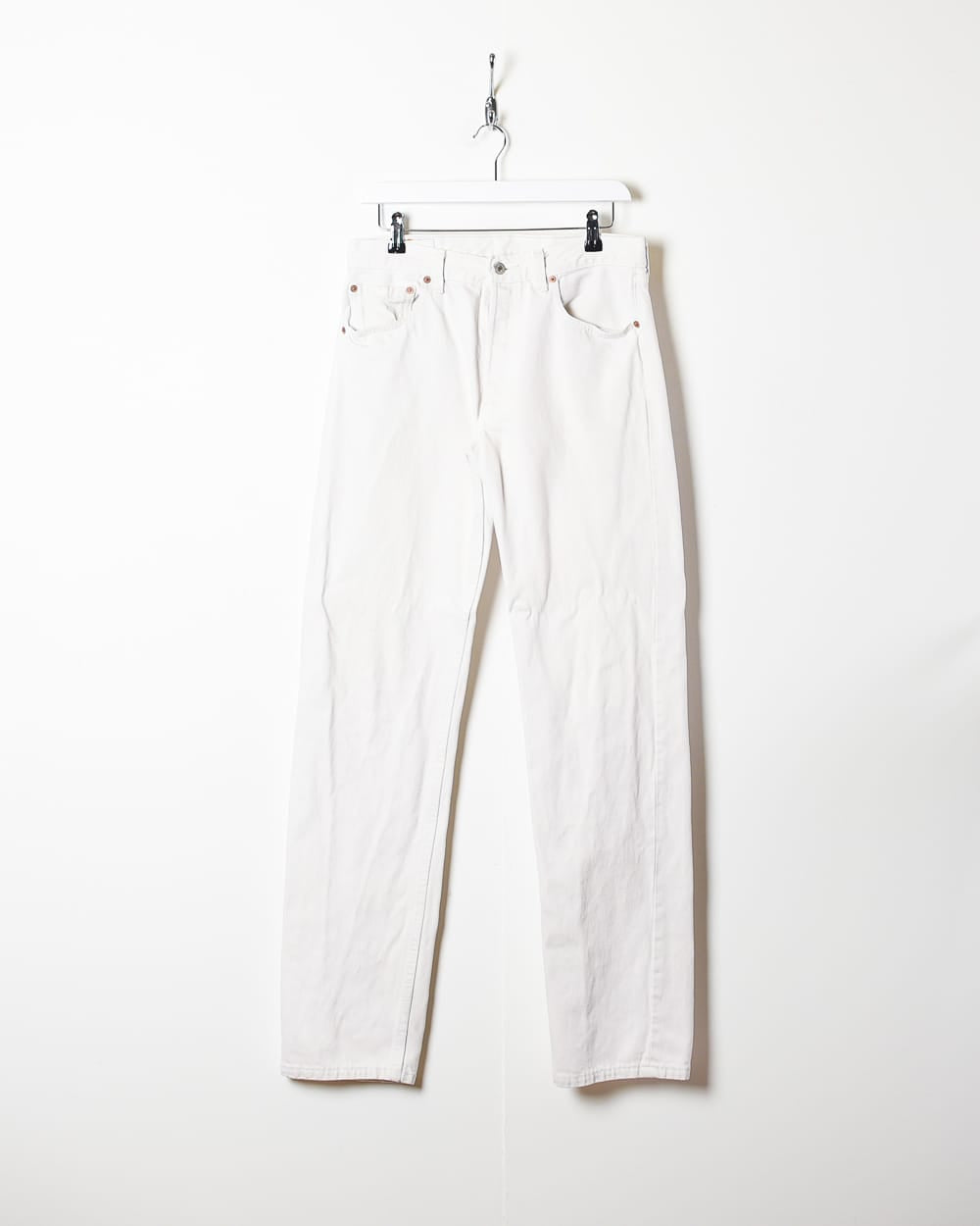 White Levi's 501 Jeans - W32 L34