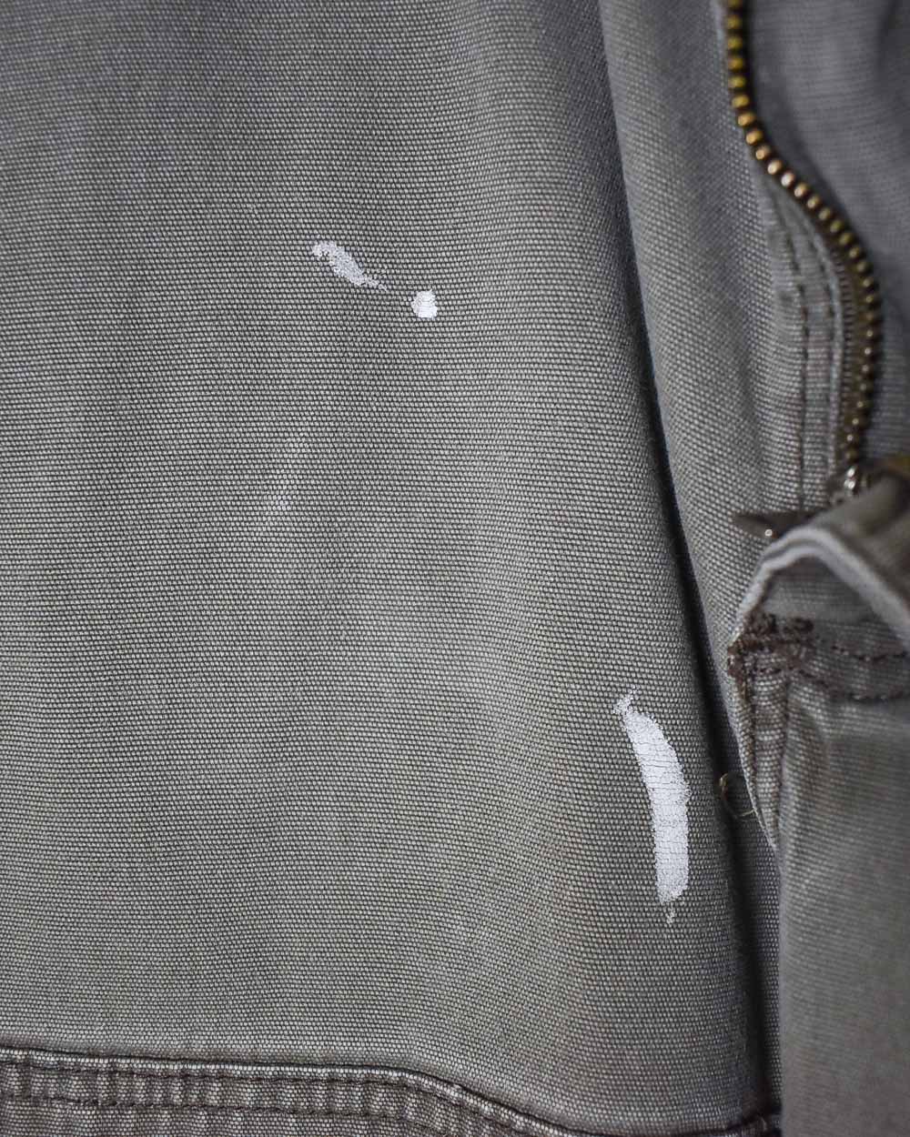 Khaki Carhartt Double Knee Carpenter Jeans - W40 L30