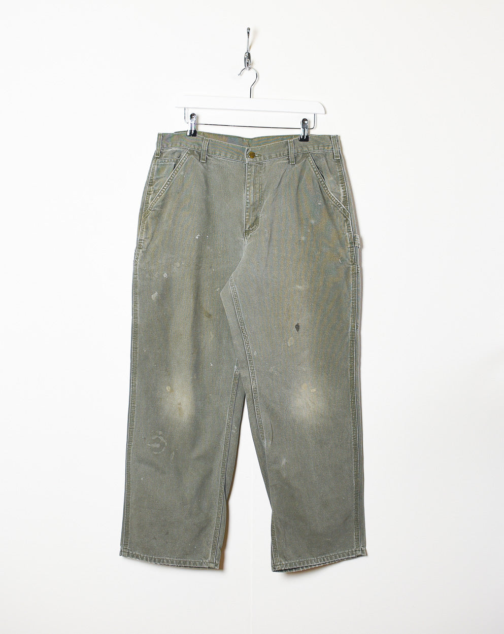 Khaki Carhartt Carpenter Jeans - W34 L30