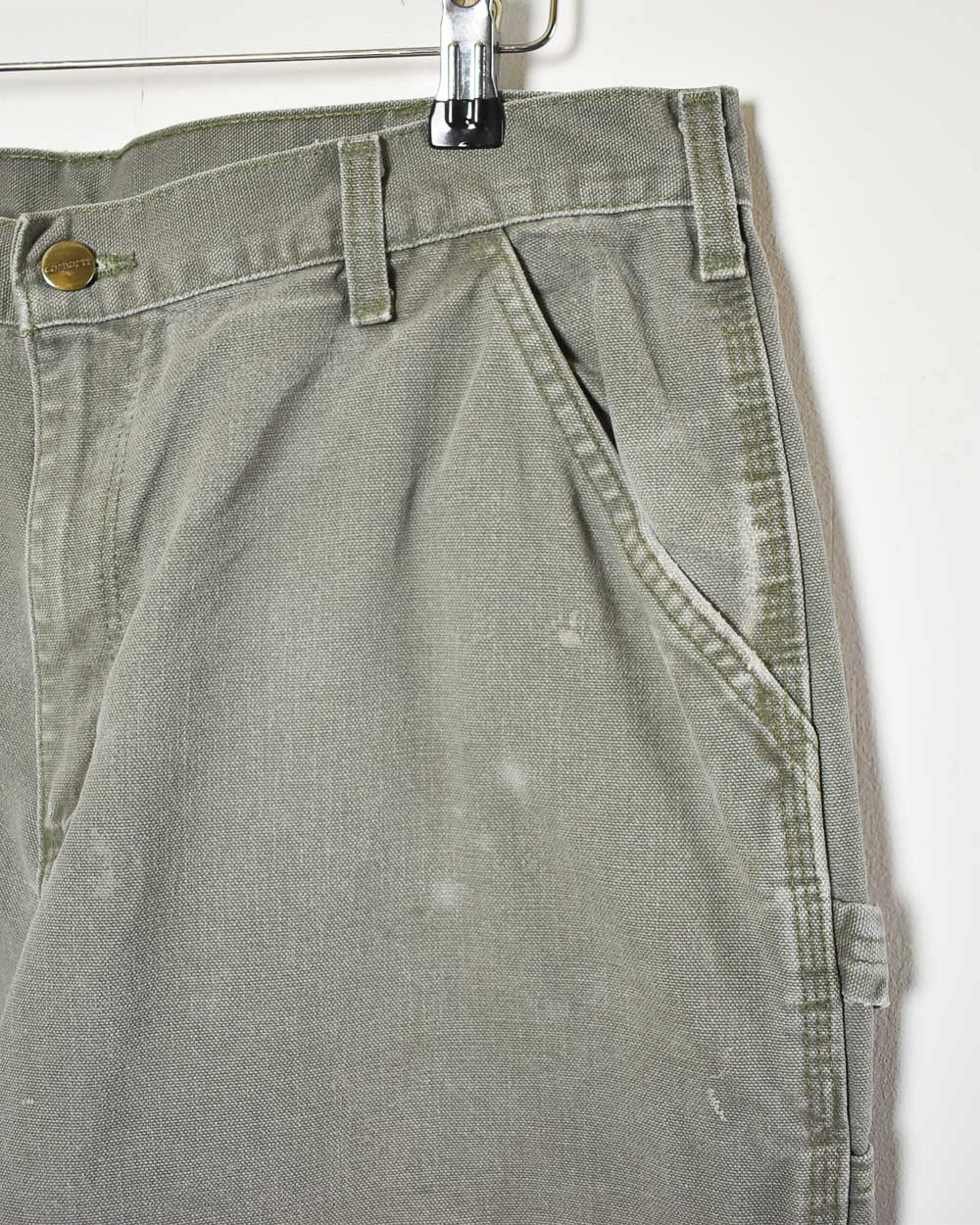 Khaki Carhartt Carpenter Jeans - W34 L30