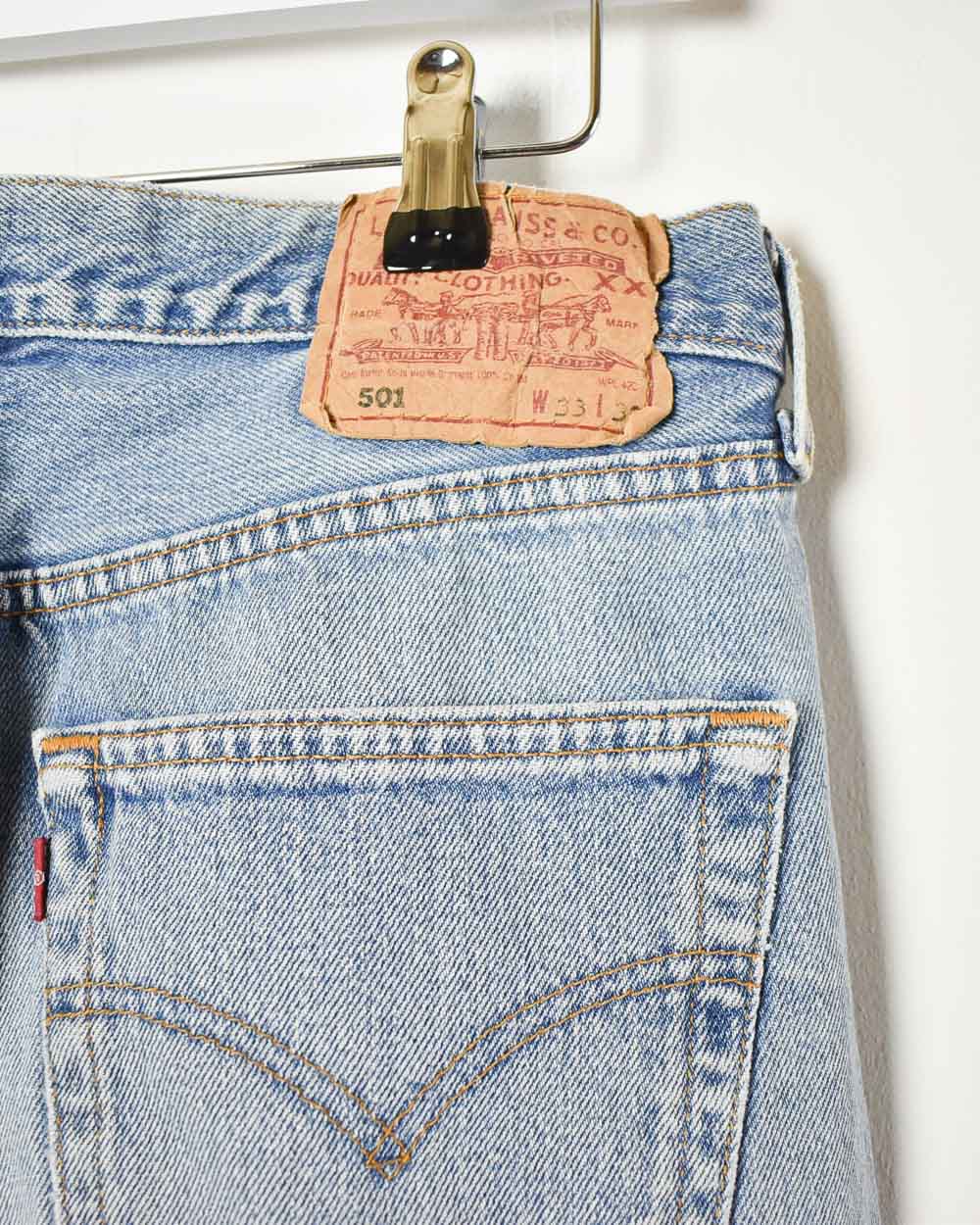 Blue Levi's 501 Jeans - W32 L32