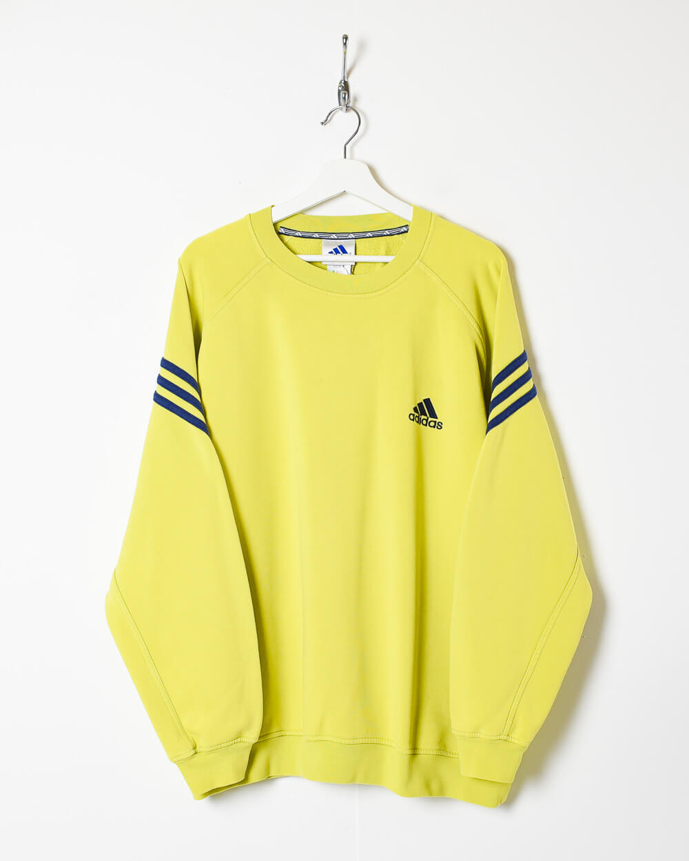 Yellow Adidas Sweatshirt - Large