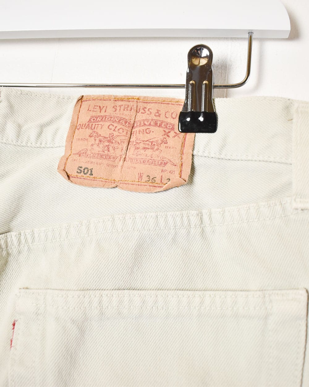 Neutral Levi's USA 501 Jeans - W36 L32
