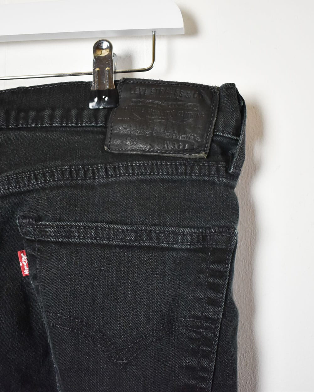 Black Levi's Black Label 514 Jeans - W33 L32