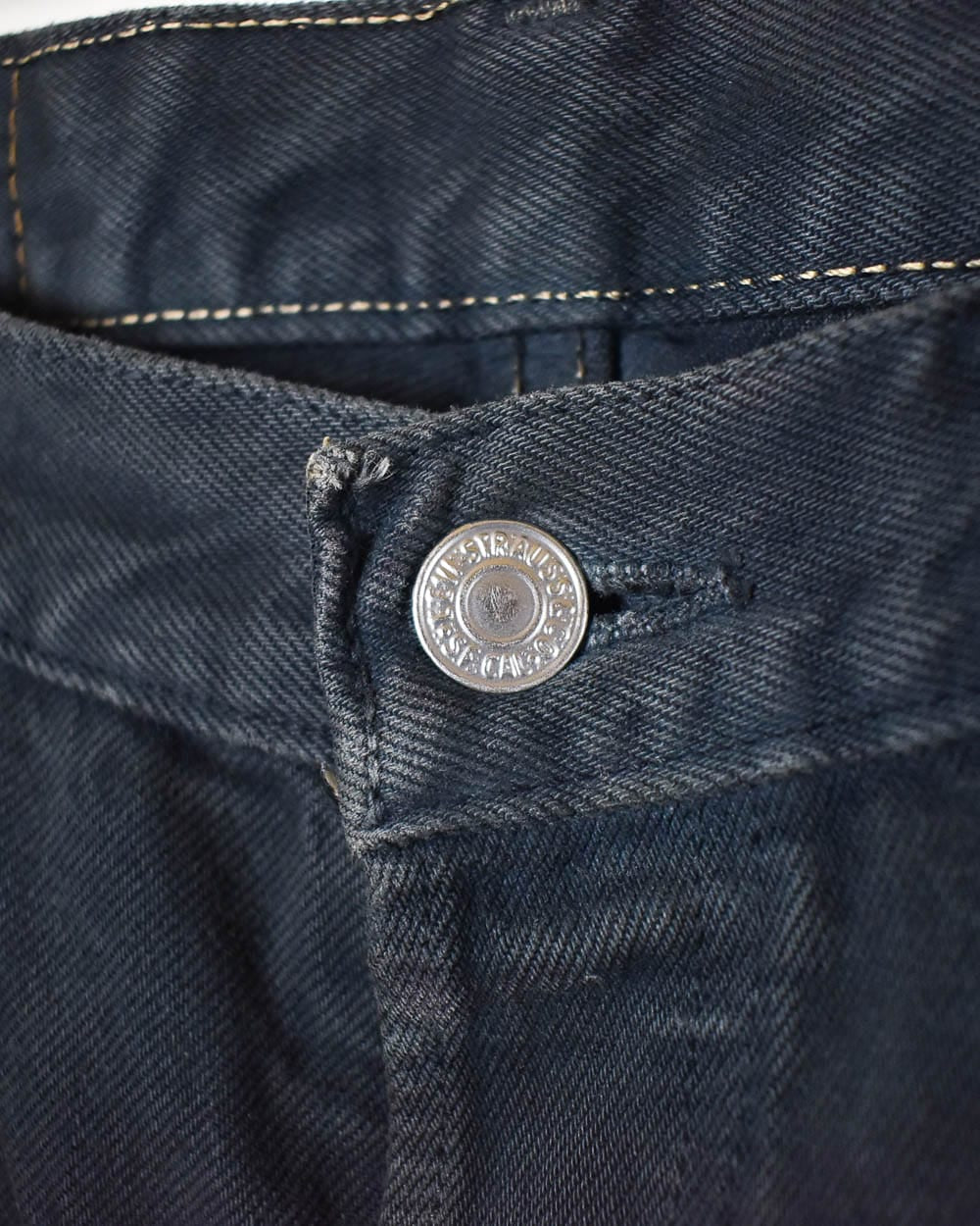 Black Levi's USA 501 Jeans - W34 L34