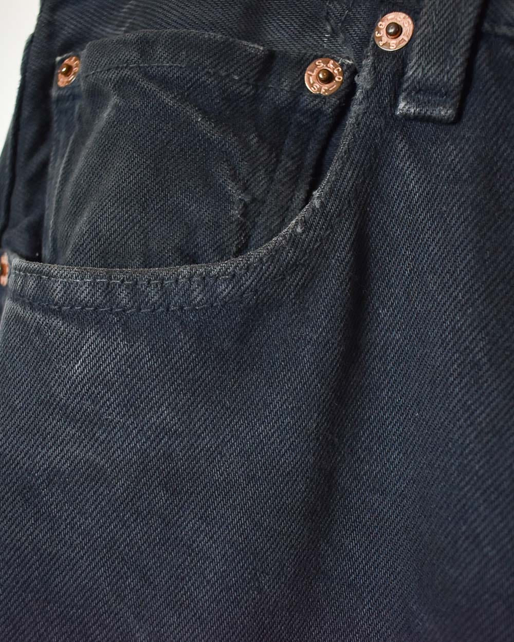 Black Levi's USA 501 Jeans - W34 L34