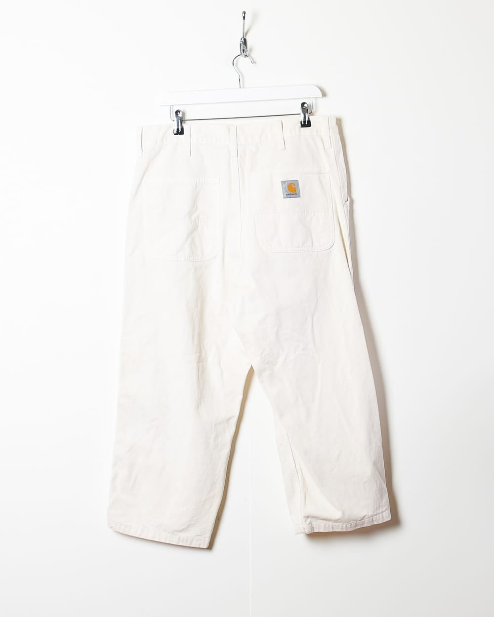 White Carhartt 3/4 Length Jeans - W34 L23