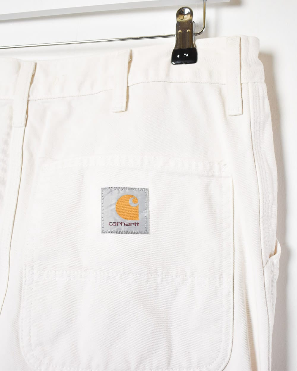 White Carhartt 3/4 Length Jeans - W34 L23