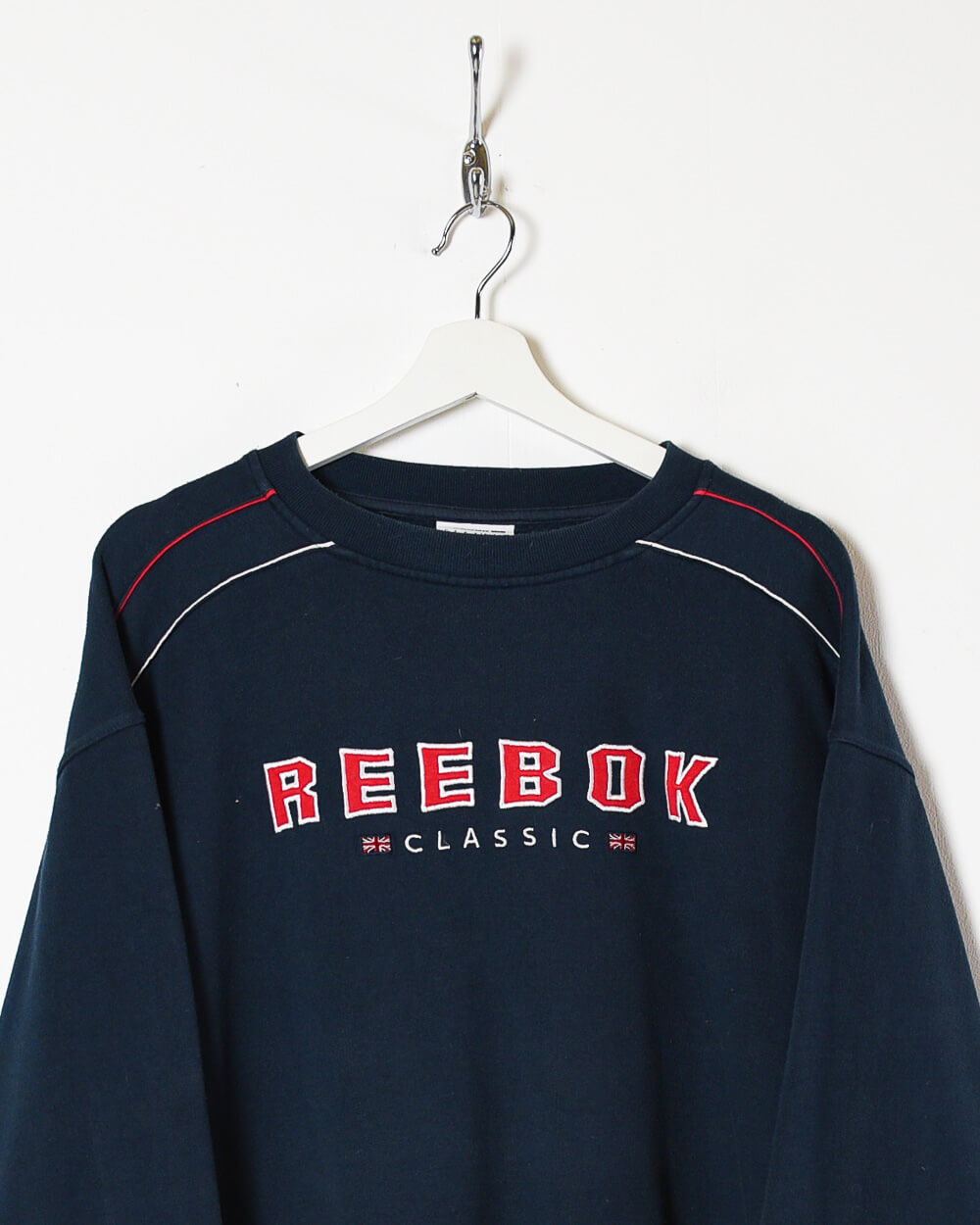 Navy Reebok Classic Sweatshirt - X-Large