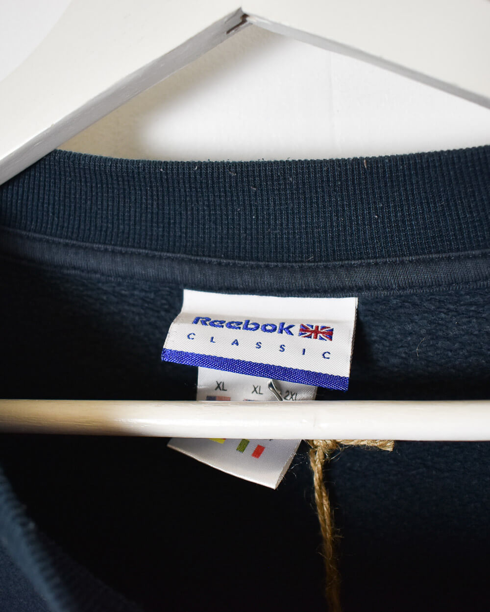 Navy Reebok Classic Sweatshirt - X-Large