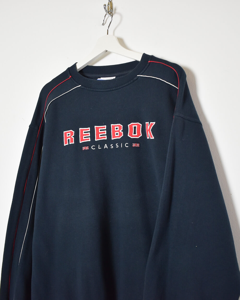Navy Reebok Classic Sweatshirt - X-Large