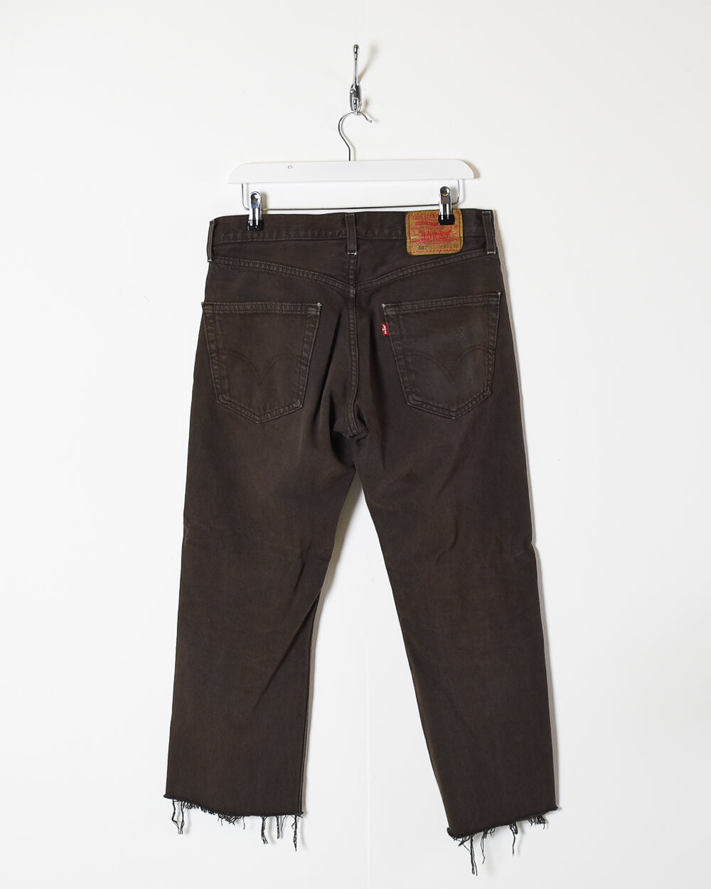 Brown Levi Strauss & Co. Cut-off Jeans - W32 L25