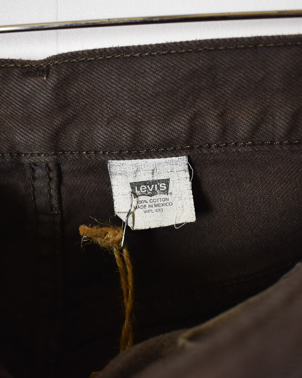 Brown Levi Strauss & Co. Cut-off Jeans - W32 L25