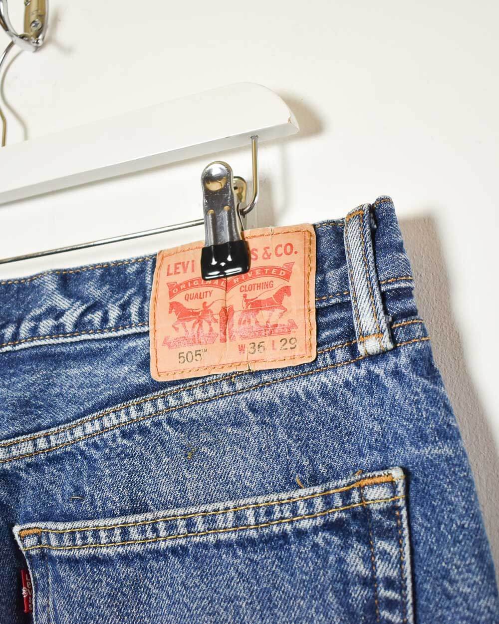 Blue Levi's 505 Jeans - W36 L26