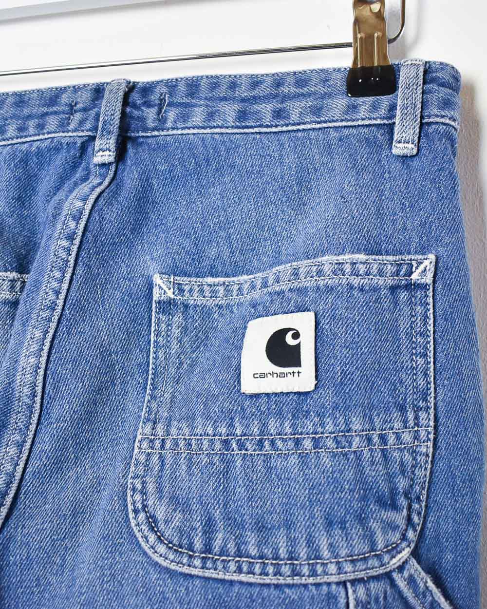 Navy Carhartt WIP Carpenter Boyfriend Jeans - W25 L28