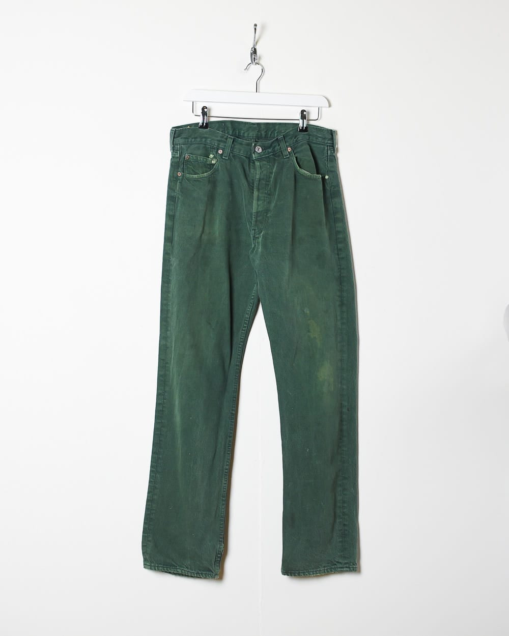 Green Levi's USA 501 Jeans - W32 L34