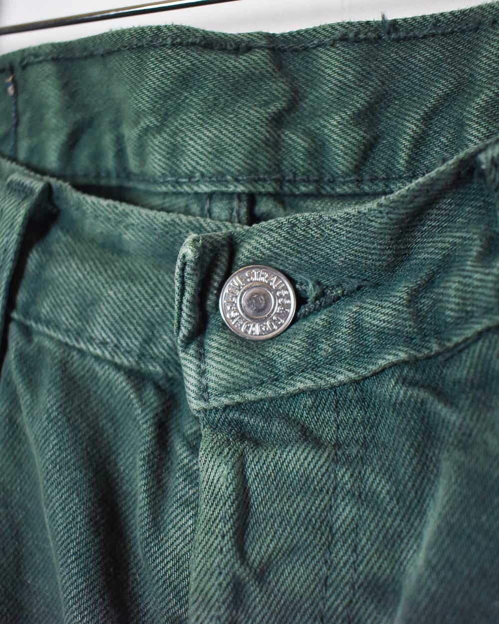 Green Levi's USA 501 Jeans - W32 L34