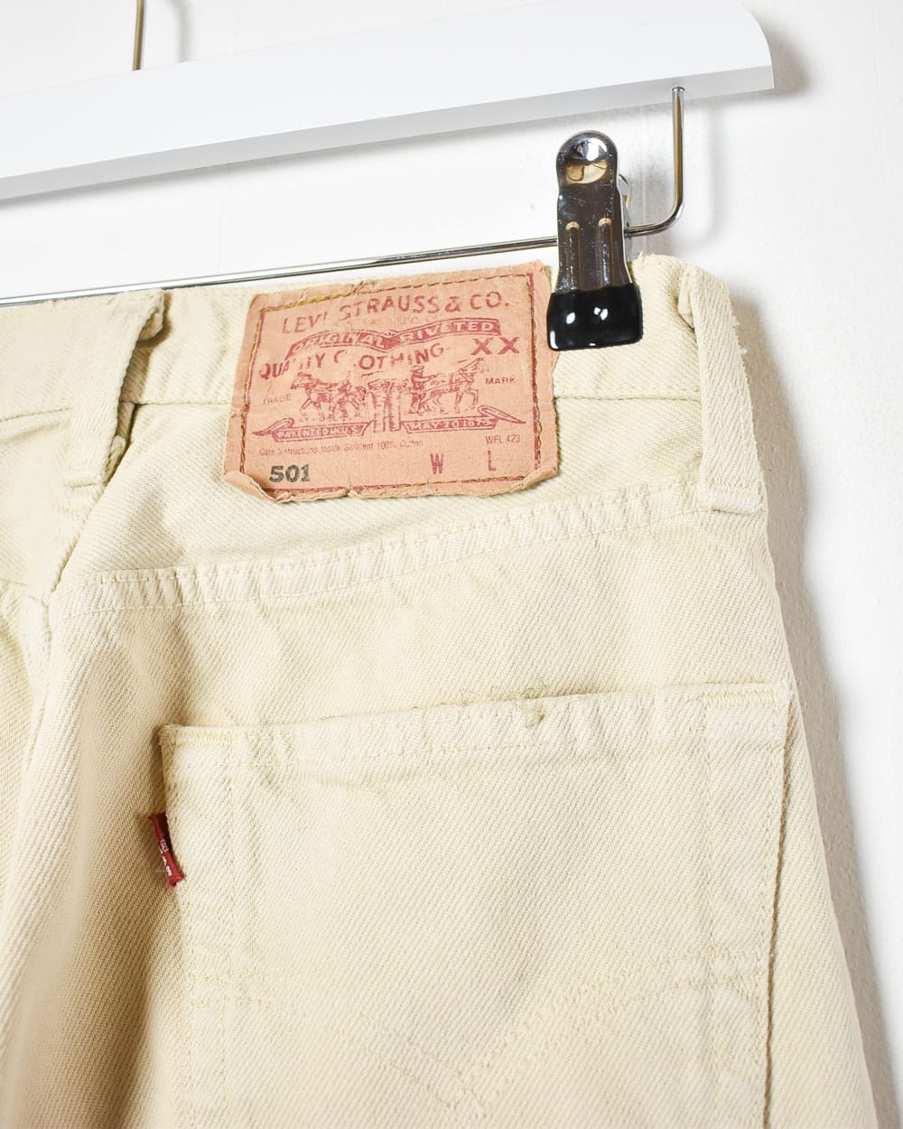 Neutral Levi's USA 501 Jeans - W28 L30