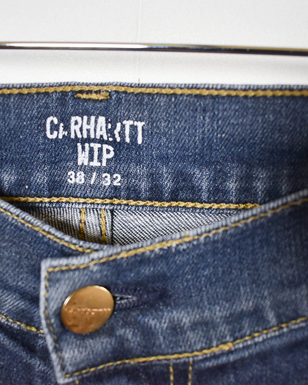 Navy Carhartt WIP Jeans - W38 L32