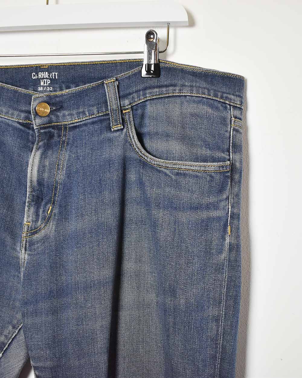Navy Carhartt WIP Jeans - W38 L32